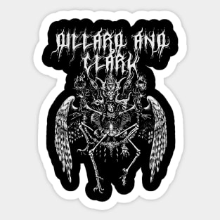 dillard and clark Sticker